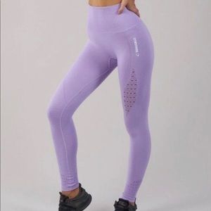 GymShark Purple Energy Seamless Leggings